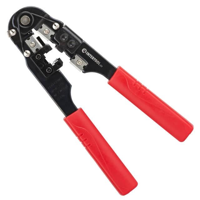 Клещи для обжима штекеров Intertool RJ-45 (HT-7054)