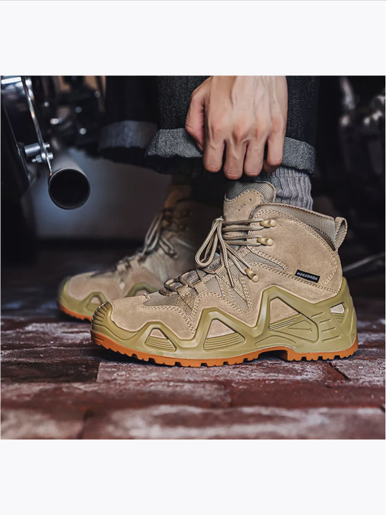 Черевики армійські Alligator АК демісезонні з мембраною р. 44 Койот (2047) - фото 3 Черевики армійські Alligator АК демісезонні з мембраною р. 44 Койот (2047) - фото 3