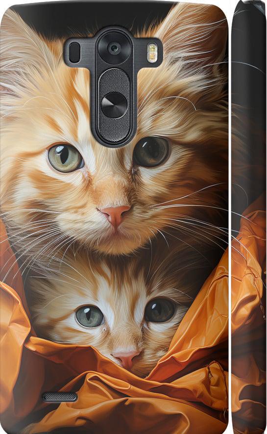 Чохол на LG G3 dual D856 Котики 2 (5664m-56-42517) Чохол на LG G3 dual D856 Котики 2 (5664m-56-42517)