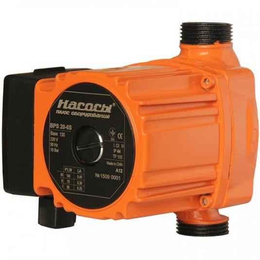 Циркуляционный насос NPO BPS 20-6S-130 и гайки Hmax 6,4 м Qmax 45 л/мин 95 Вт