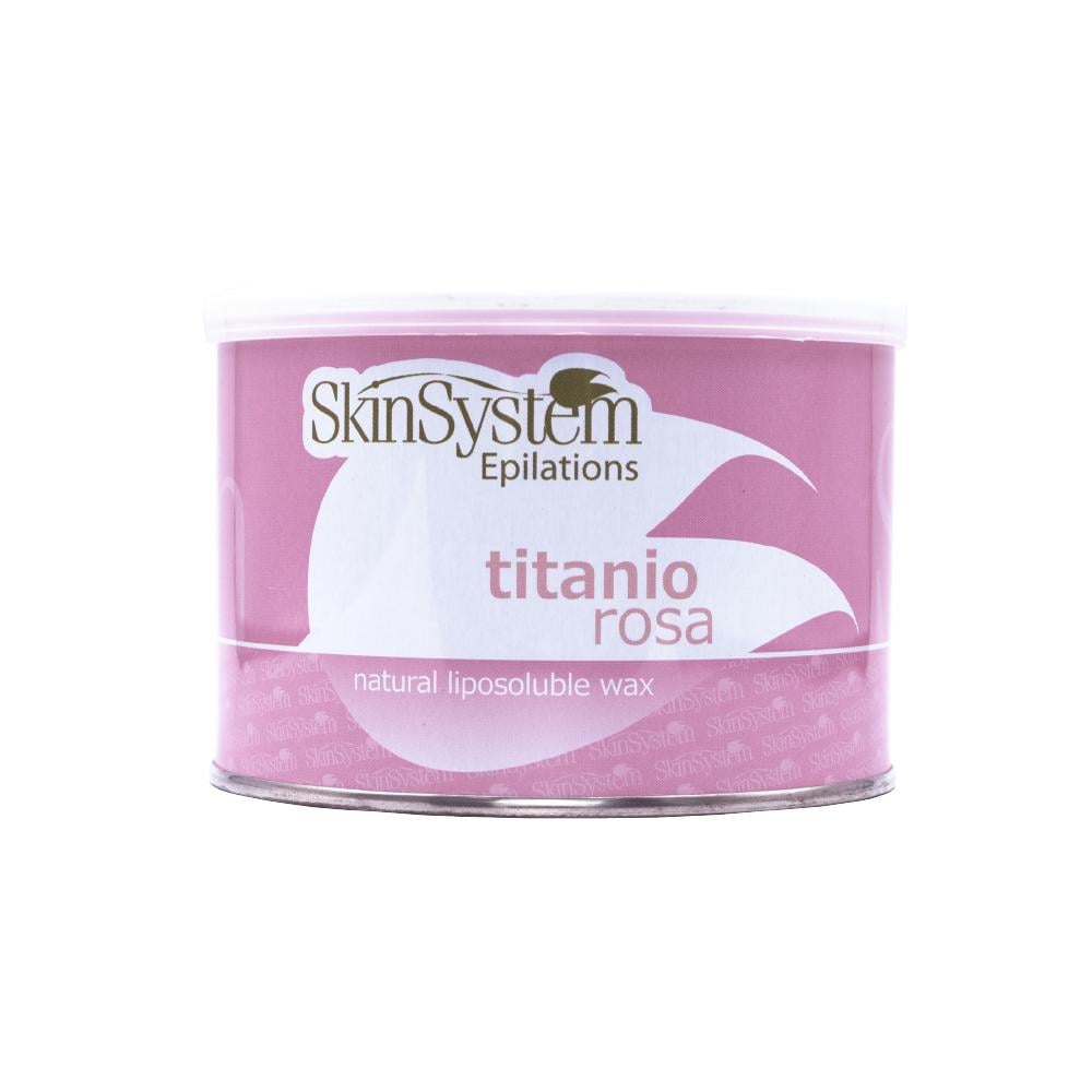 Воск в банках Skin System розовый 400 мл (37217972)
