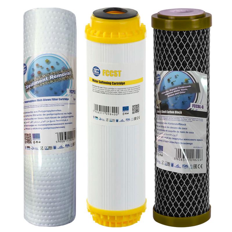 Набор картриджей Aquafilter очистка и умягчение серия GOLD (2311726394)