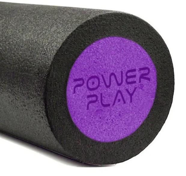 Масажний ролик гладкий PowerPlay 4021 Fitness Roller 30x15 см Чорно-фіолетовий (64128) - фото 3 Масажний ролик гладкий PowerPlay 4021 Fitness Roller 30x15 см Чорно-фіолетовий (64128) - фото 3