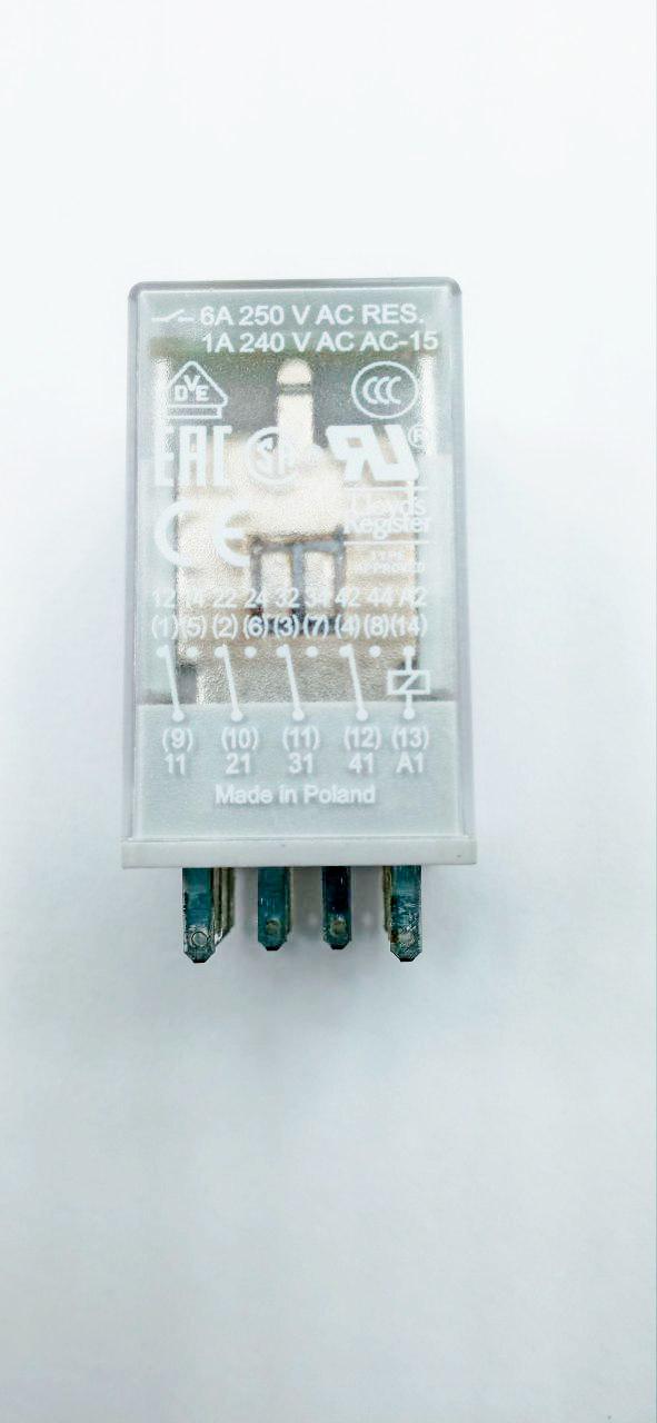 Реле ABB CR-M125DC4LG 125VDC 4C 6A 250VAC (09048)