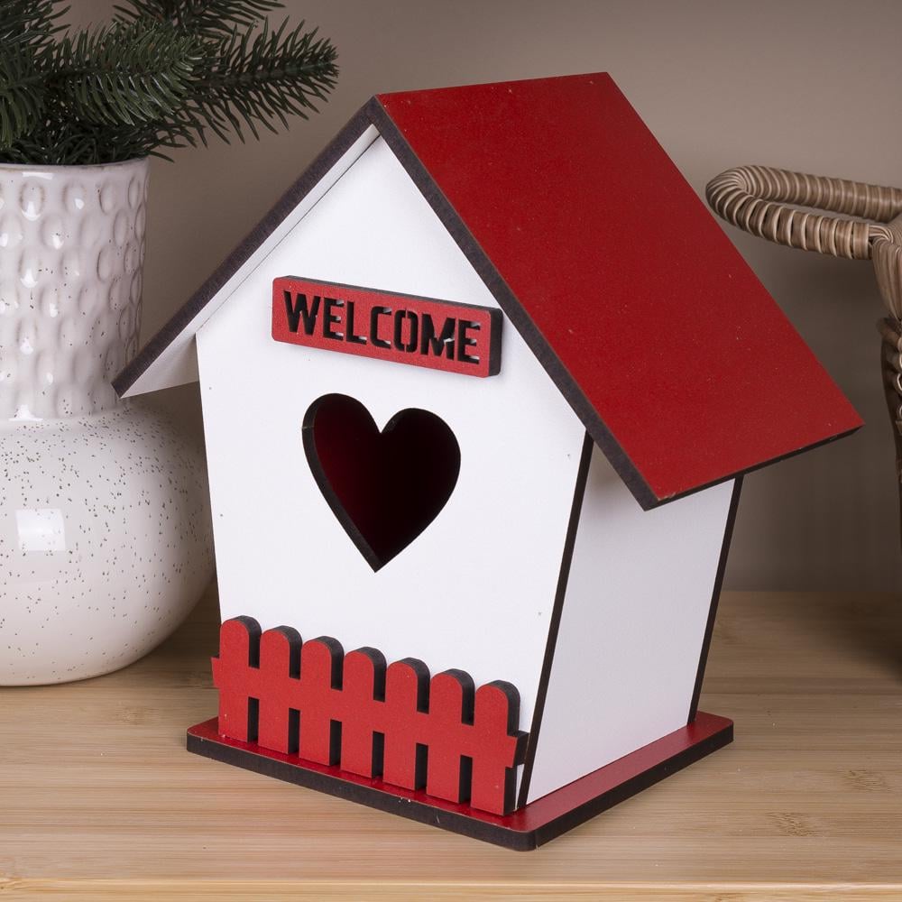 Шпаківня welсome 21,5 см (6697-1) Шпаківня welсome 21,5 см (6697-1)