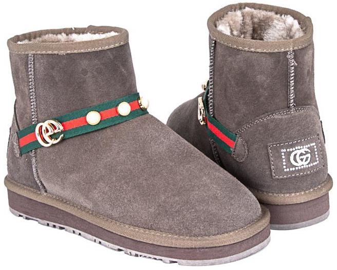Угги Violeta 36-104-khaki р. 40 Бежевый (18585)