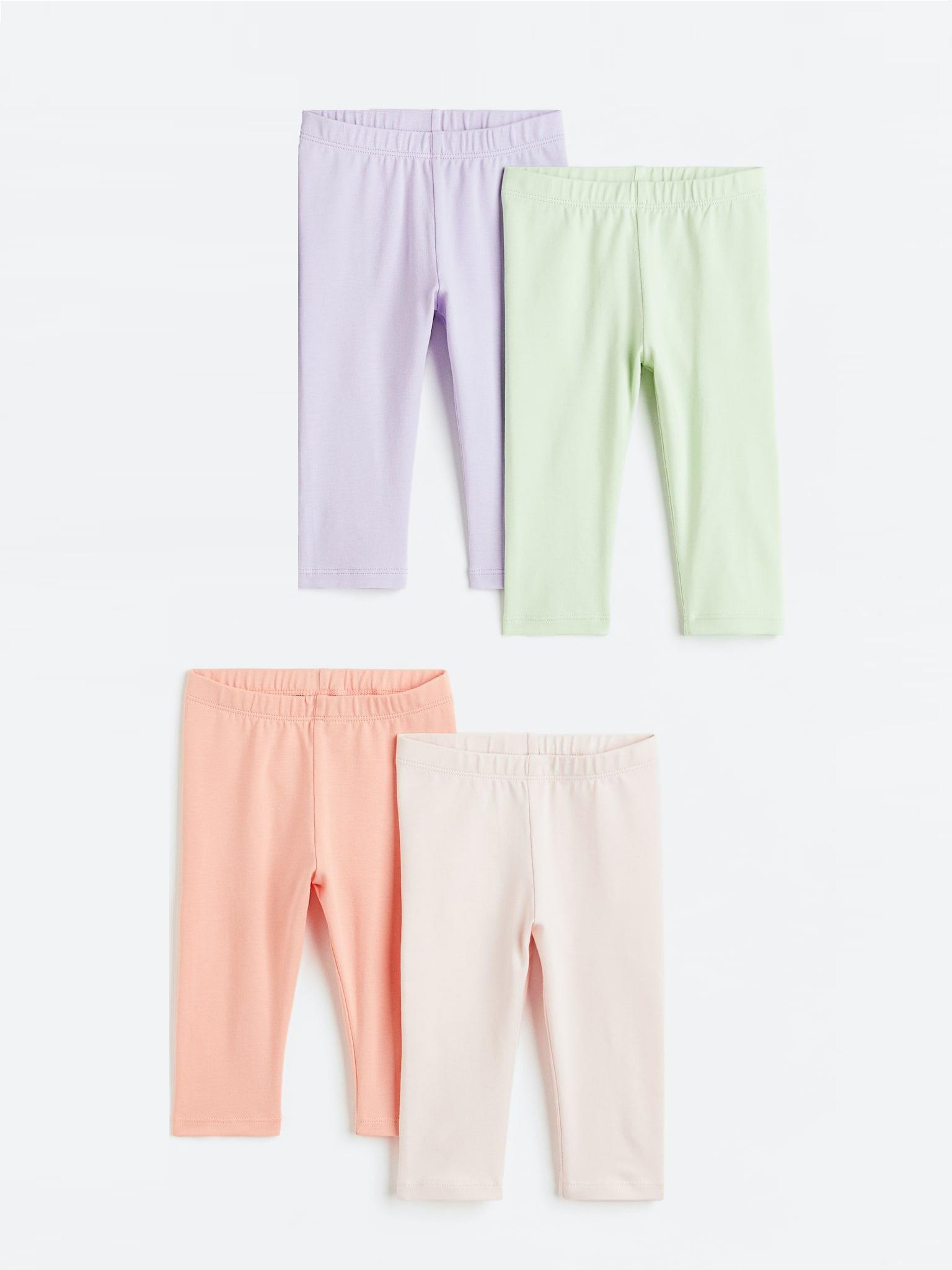 Легінси 4 шт. H&M 56 см Персиково-рожевий (A11010880584)