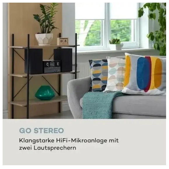 Музичний центр Auna Connect DAB+/FM cтерео-система з вбудованим інтернетом 80 Вт (10034039) - фото 6 Музичний центр Auna Connect DAB+/FM cтерео-система з вбудованим інтернетом 80 Вт (10034039) - фото 6