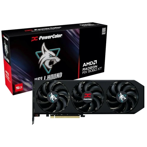 Відеокарта PowerColor Radeon RX 9070 GRE Hellhound