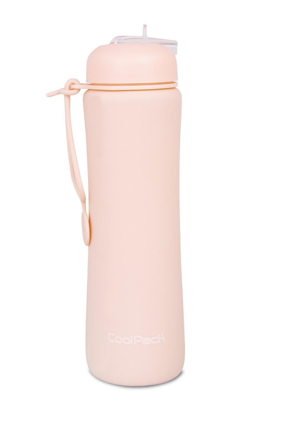 Бутылочка COOLPACK Pump Pastel Powder для воды 600 мл Peach (Z14650) - фото 1