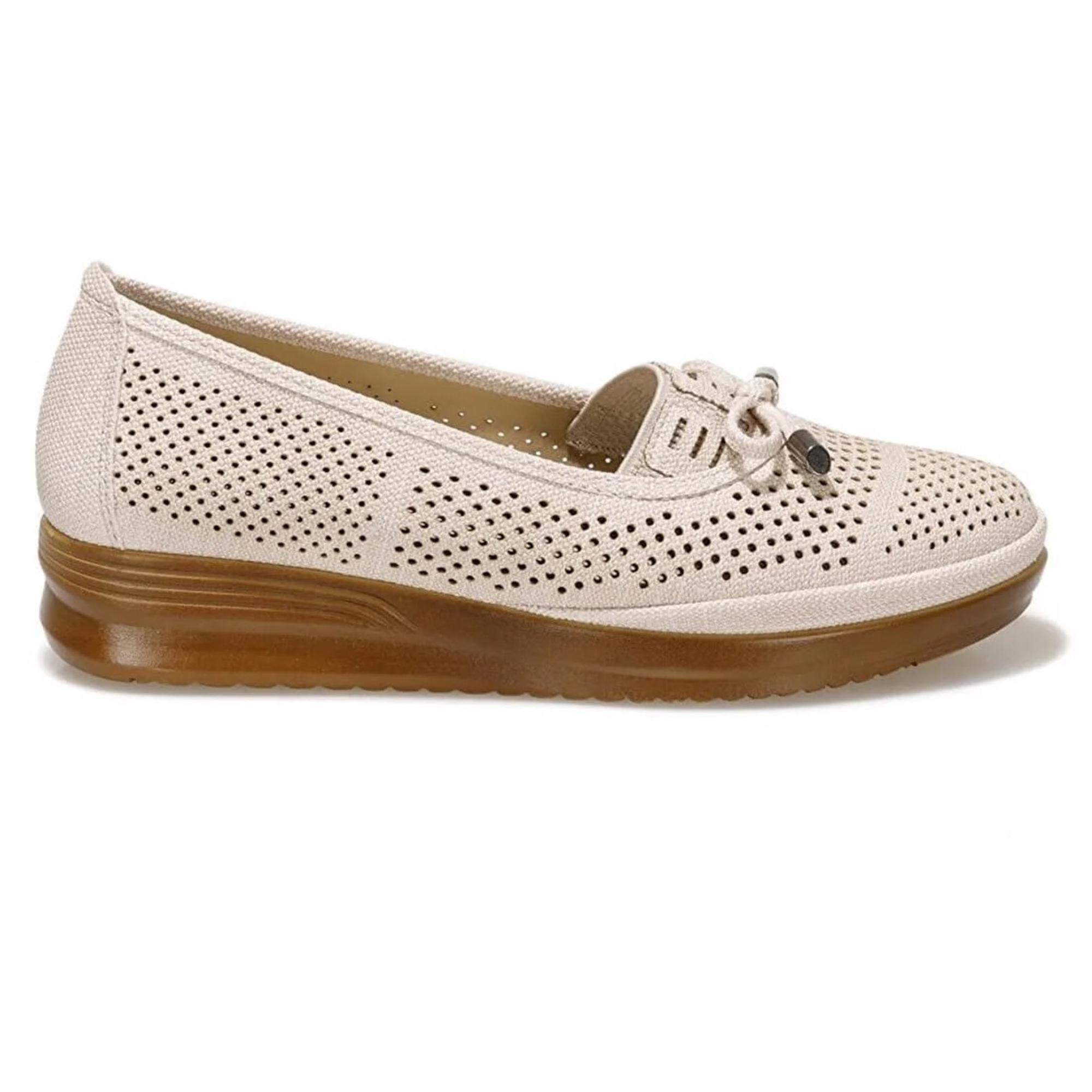 Туфли женские весенние Polaris р. 36 Бежевый (080055-36) - фото 2 Туфли женские весенние Polaris р. 36 Бежевый (080055-36) - фото 2