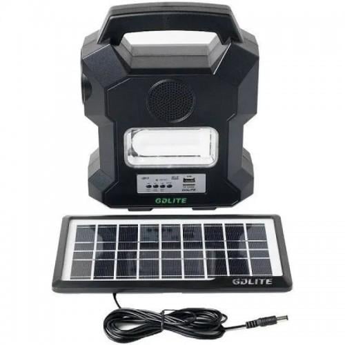 Ліхтар кемпінговий GDLITE GD-1000A на сонячній батареї