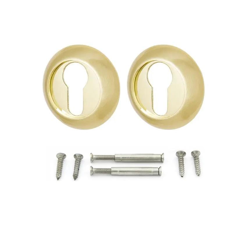 Накладка на розетке Armadillo ЕТ-1 SG/GP-4 под цилиндр круглая Золото матовое (АМ023) Накладка на розетке Armadillo ЕТ-1 SG/GP-4 под цилиндр круглая Золото матовое (АМ023)