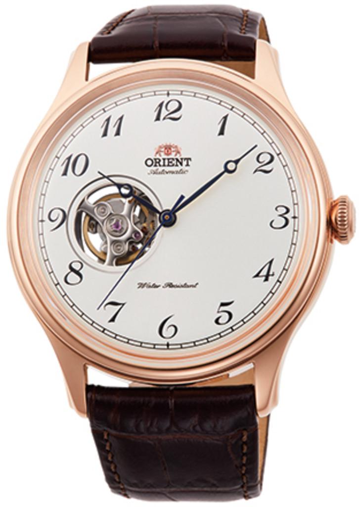 Наручний годинник чоловічий Orient RA-AG0012S10B з сталевим корпусом WR 30 м Білий (3124939514)