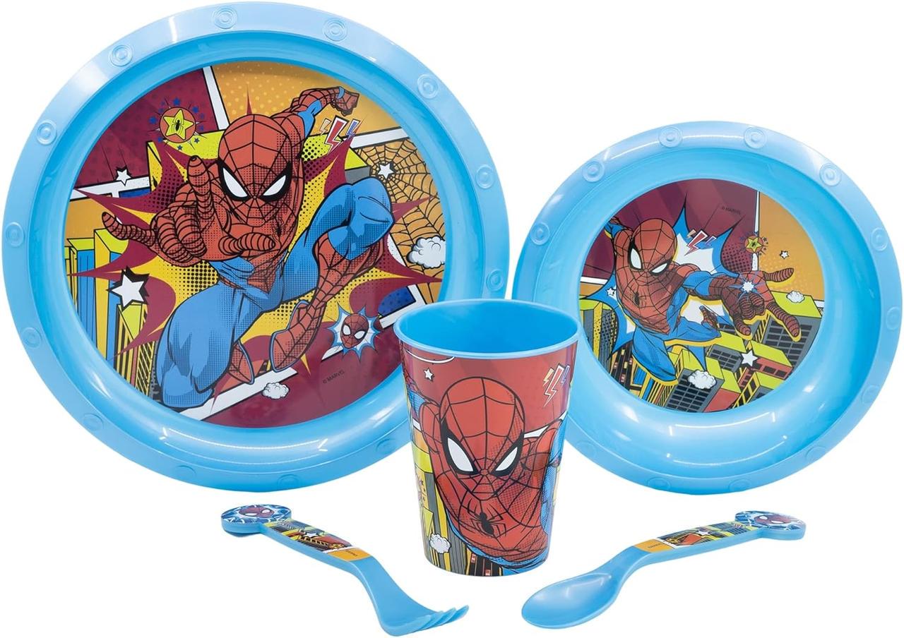 Набор детской посуды STOR Spider-Man 5 пр. (74715)