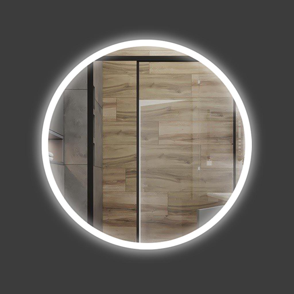Дзеркало L SR Еріда з LED підсвіткою 800х800 мм