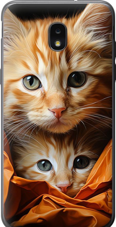 Чехол на Samsung Galaxy J7 2018 Котики 2 (5664u-1502-42517)