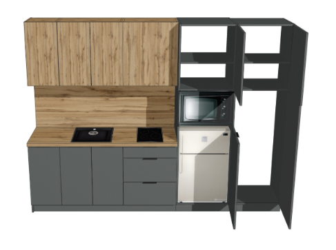 Кухня 2150х2850х600 мм (EAN-31) - фото 7 Кухня 2150х2850х600 мм (EAN-31) - фото 7