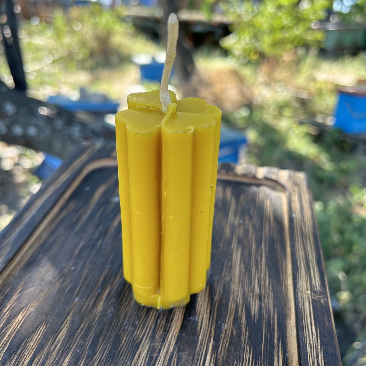 Свеча восковая Клевер 90x45 мм (1411446199)