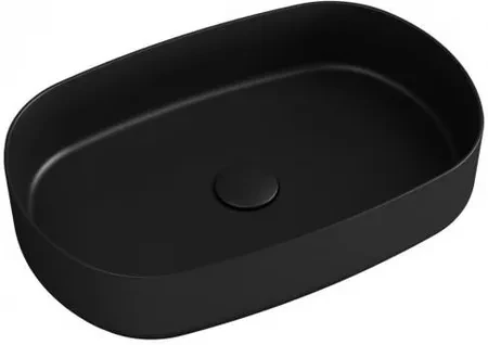Умывальник Sapho Infinity 55х36 см Czarny Matte (10Nf650552N)