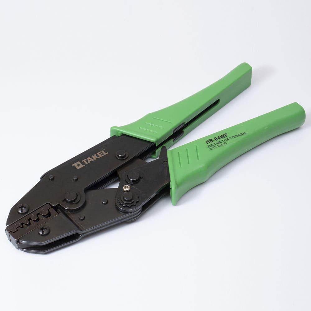 Інструмент опресувальний TAKEL HS-04WF для трубчастих наконечників 0,75-10 мм2 (504025)