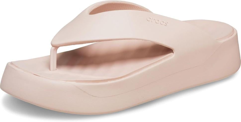 В'єтнамки жіночі Crocs Getaway Platform Flip Quartz р. 38-39 Рожевий (22393)