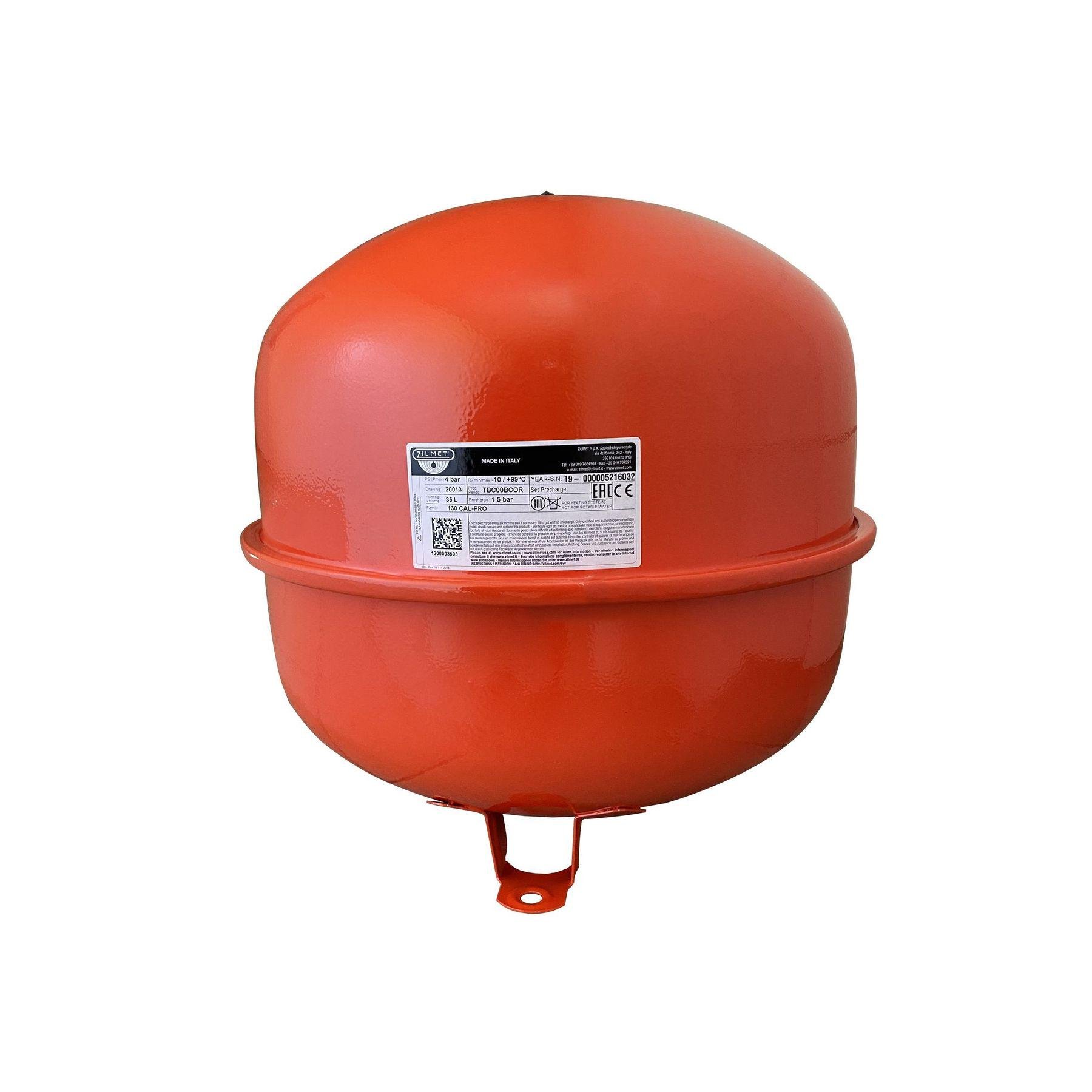 Бак для систем отопления Zilmet cal-pro 35 л 4 бар (1300003503)