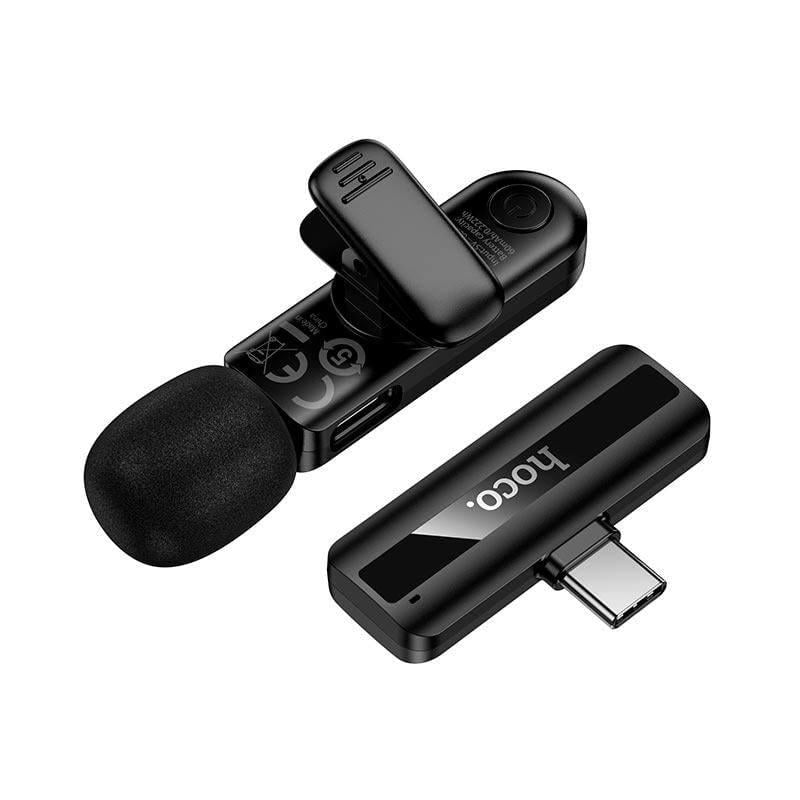 Микрофон беспроводной петличный Hoco L20 Type-C для смартфона