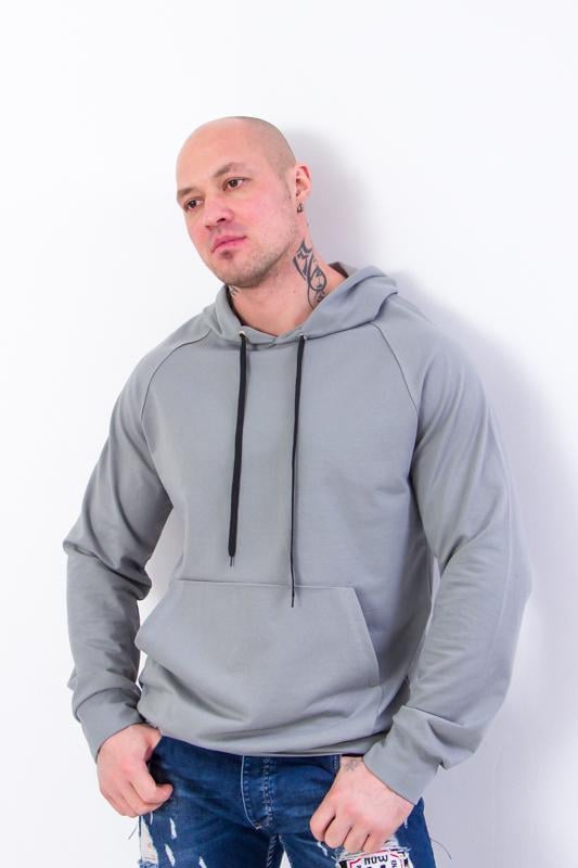 Худи для мужчин Носи свое р. 58 Светлый графит (8313-057-v17)