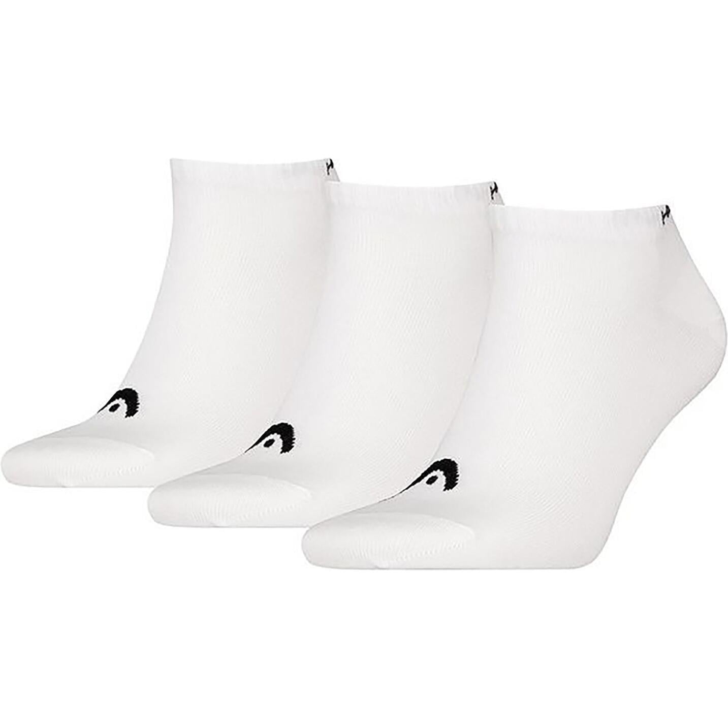 Носки Head ALL SPORTS TRAINING SNEAKER 3P 701229018-002 3 пары р. 43-46 Белый (56967-117)