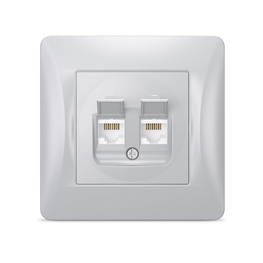 Розетка Videx Binera CAT6+CAT6 двойная компьютерная Серебряный шёлк (VF-BNSK2PC6-SS) Розетка Videx Binera CAT6+CAT6 двойная компьютерная Серебряный шёлк (VF-BNSK2PC6-SS)
