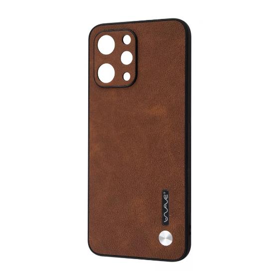 Чехол-накладка для телефона WAVE Leather Case - Xiaomi Redmi 12 4G dark brown (508540140)