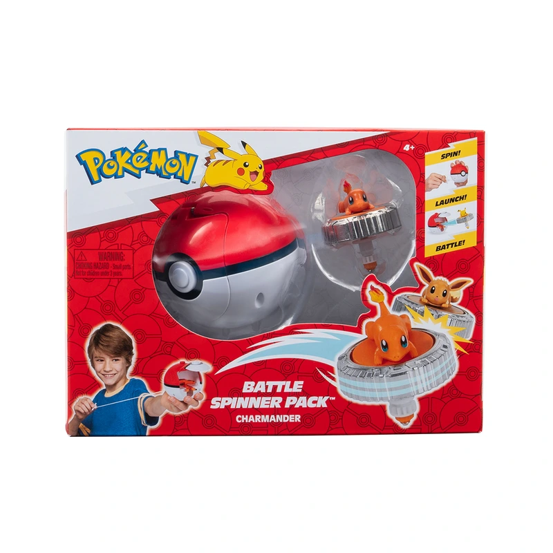 Ігровий набір POKEMON ЧАРМАНДЕР спінер/покебол (21556)