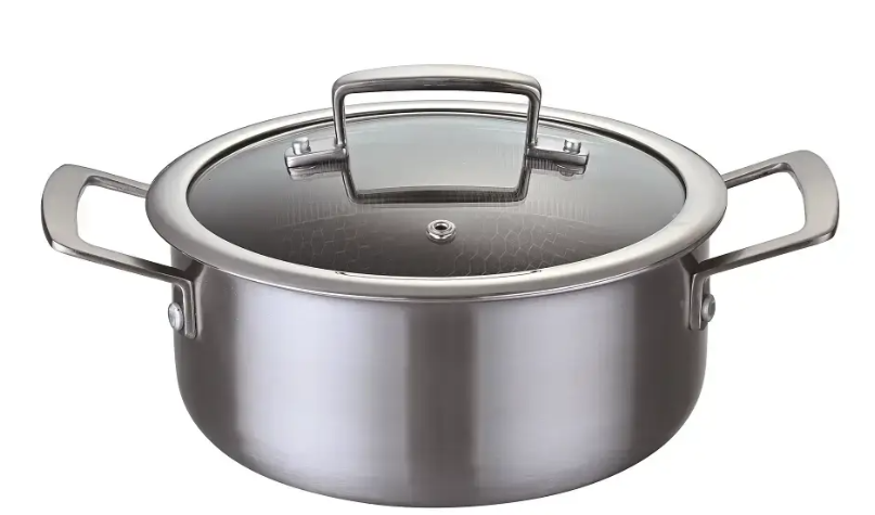 Каструля зі сталі Bohmann Premium для індукції й газу 2,8 л (BP 4100-20)