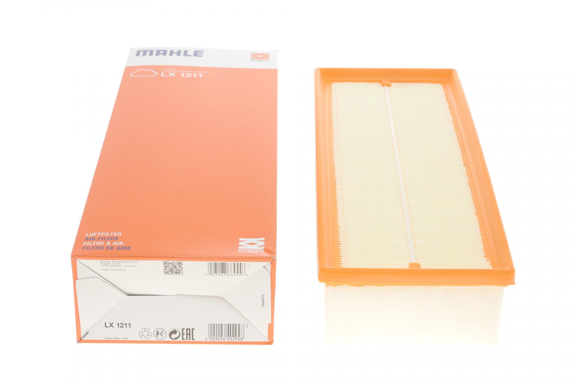 Фильтр воздушный KNECHT для VW Caddy 1,9TDI (LX 1211)