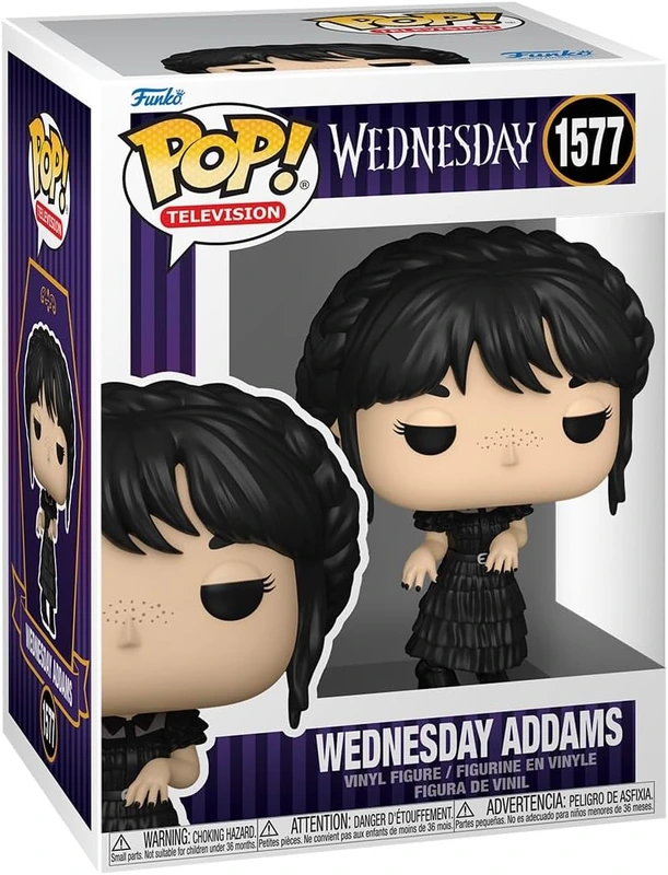 Ігрова фігуркаВенздей Funko Pop TV Wednesday 1577 Rave'n Wednesday Addams (18740)