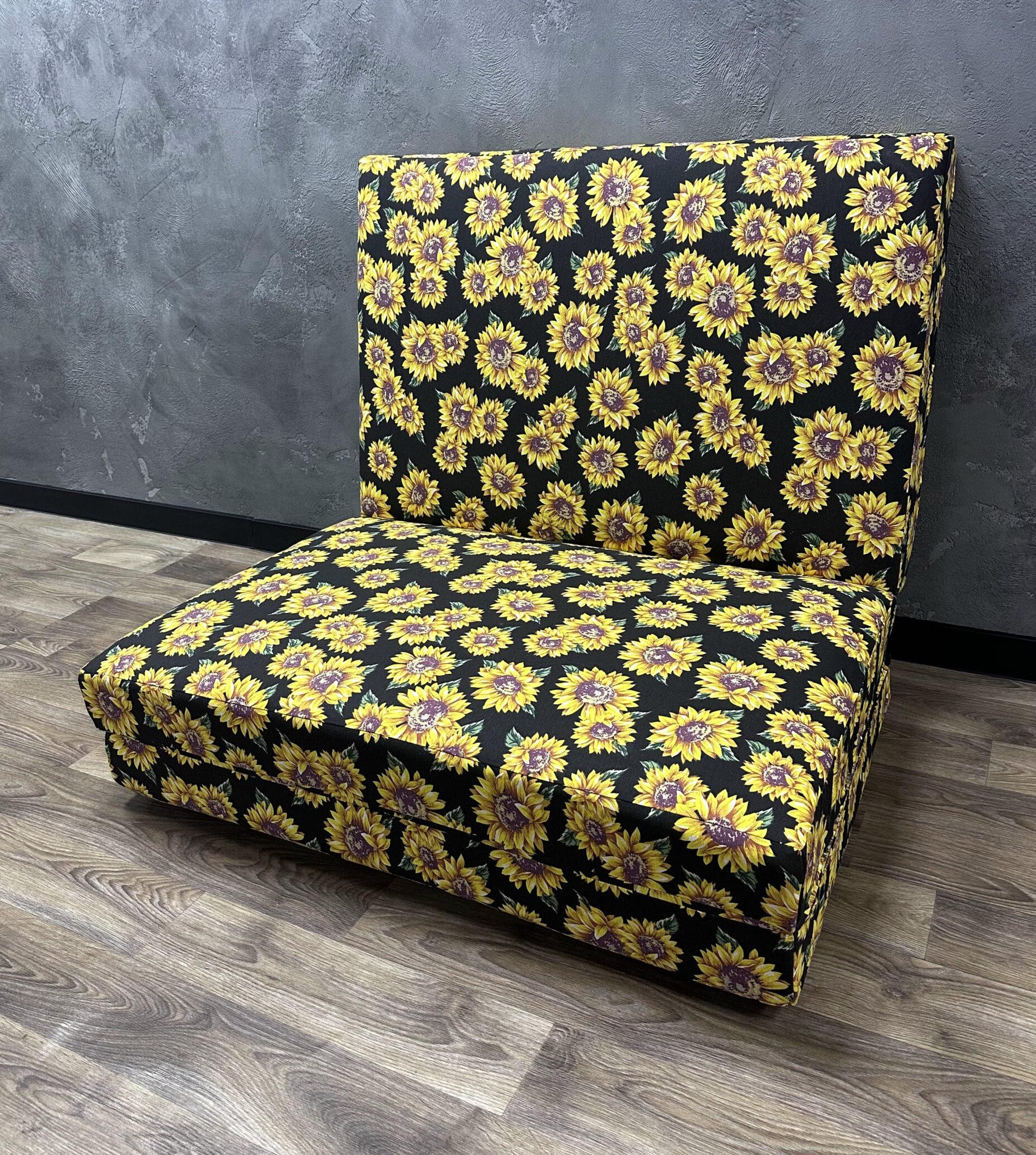 Матрац-трансформер Comfort Home Sunflowers 200х80х10 см