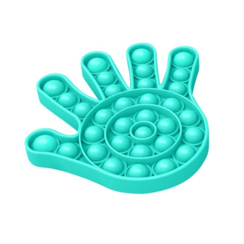 Сенсорная силиконовая игрушка пупырка антистресс Pop It фиджет Hand Ocean
