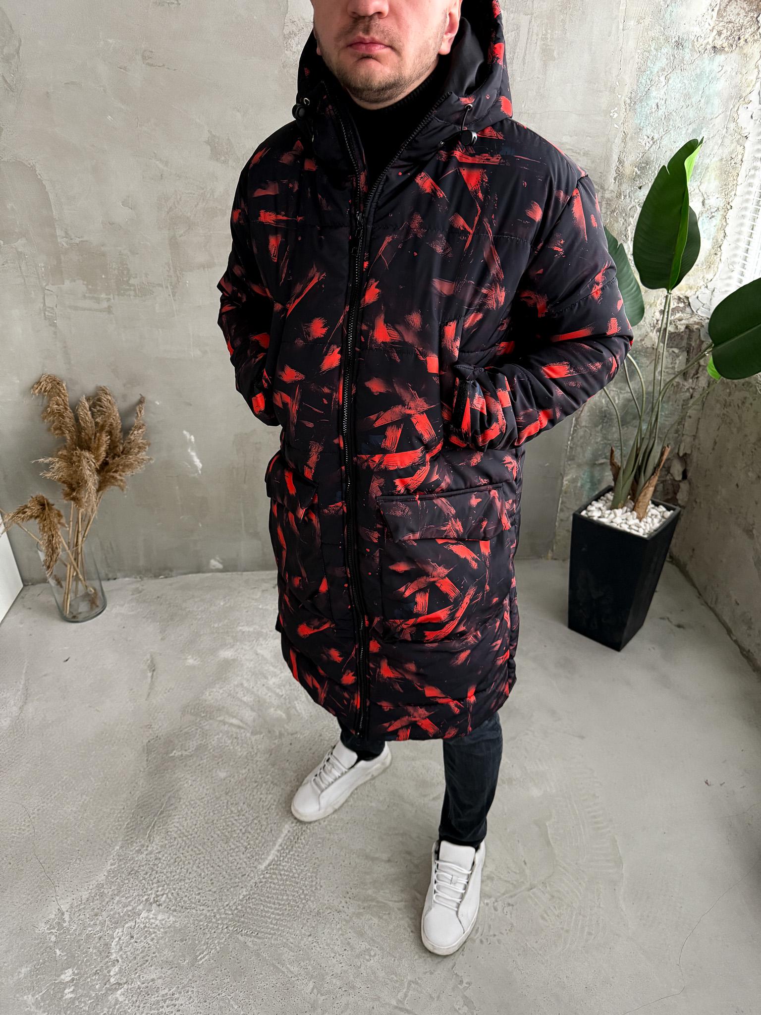 Куртка зимова з капюшоном 7-520 XL (36876)