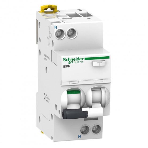 Выключатель нагрузки дифференциальный Schneider Electric 1Р+N 25А 30mА Acti9 A9D31625 (00000014033)