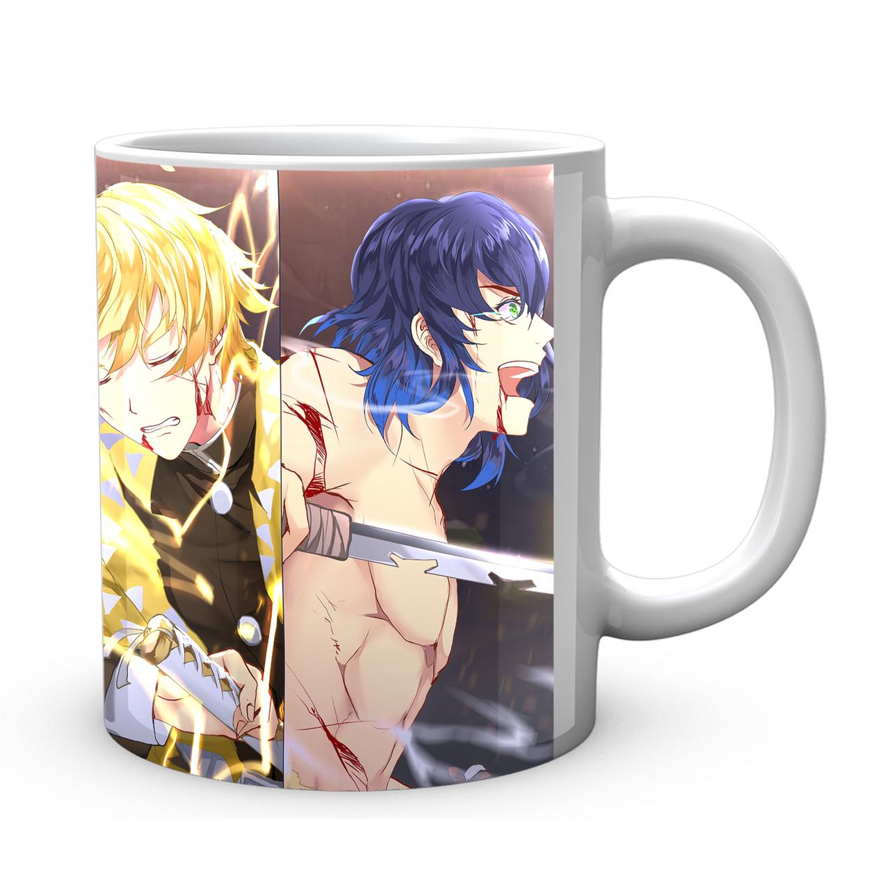 Чашка GeekLand Demon Slayer Танджиро Незуко Зеницу и Иноске (SL 02.448) - фото 4