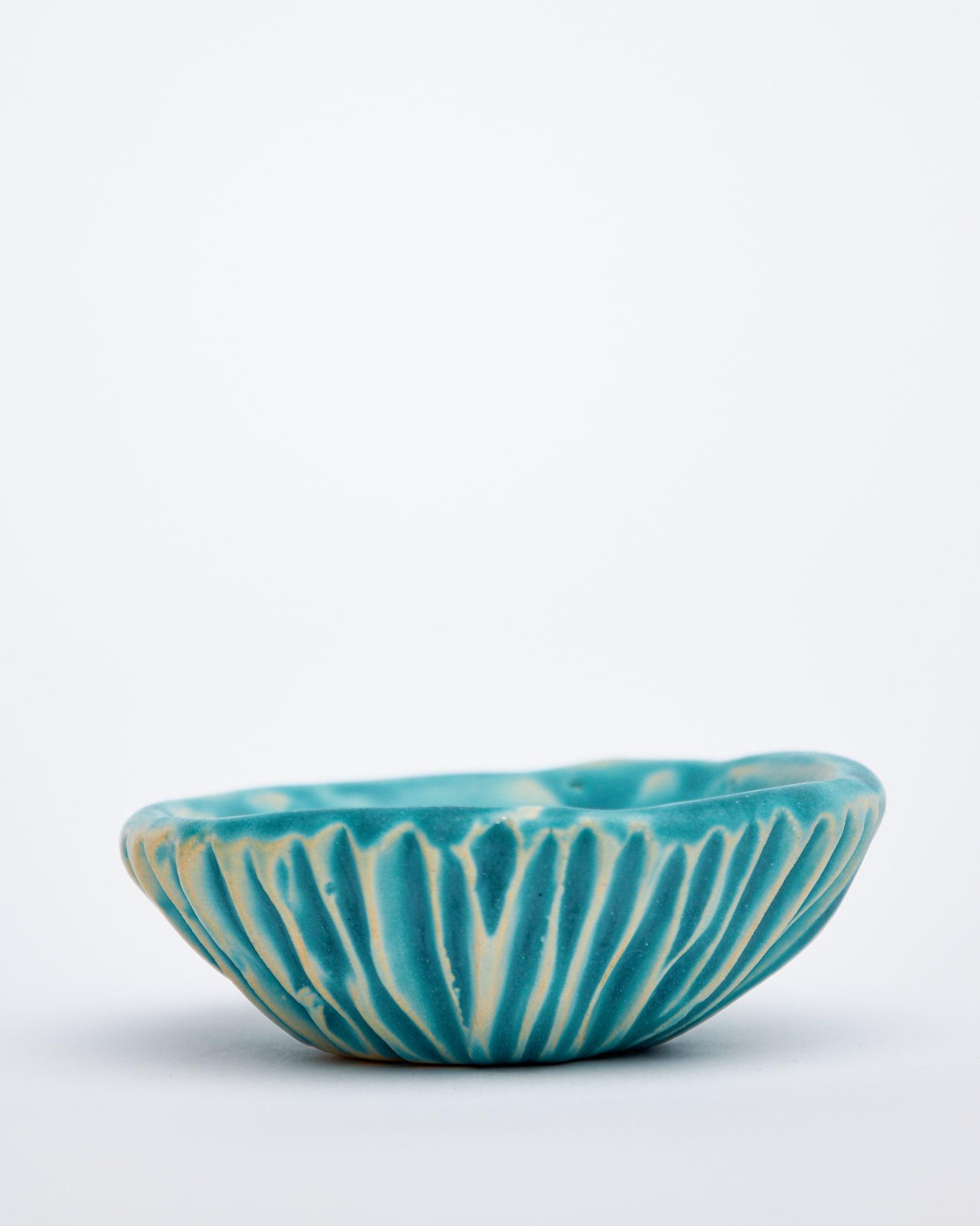 Пиала чайная ручной работы Лагуна (CUP-022) - фото 2 Пиала чайная ручной работы Лагуна (CUP-022) - фото 2