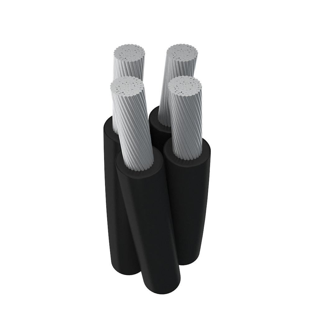 Провід алюмінієвий Південкабель AsXSn СІП-5 НГ самонесучий 4х95 мм2 (28164353)