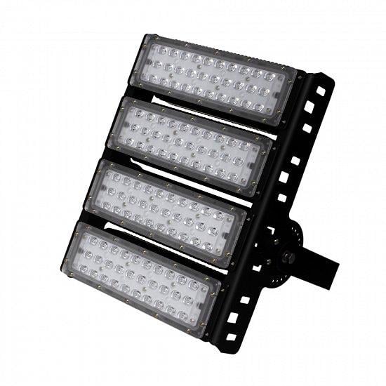 Прожектор LED EUROLAMP LED-FLM-200/50 200W 220V 26000lm 5000K IP65 315х373 мм з радіатором (4260484994349)