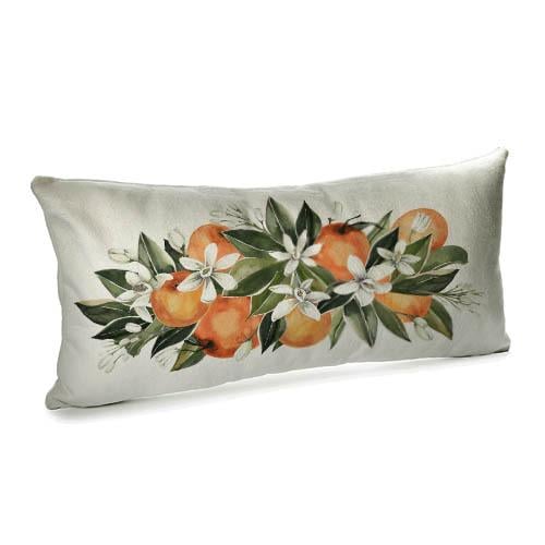 Подушка для дивана бархатная Цветущие яблоки 50x24 см (52BP_FLORA005) Подушка для дивана бархатная Цветущие яблоки 50x24 см (52BP_FLORA005)
