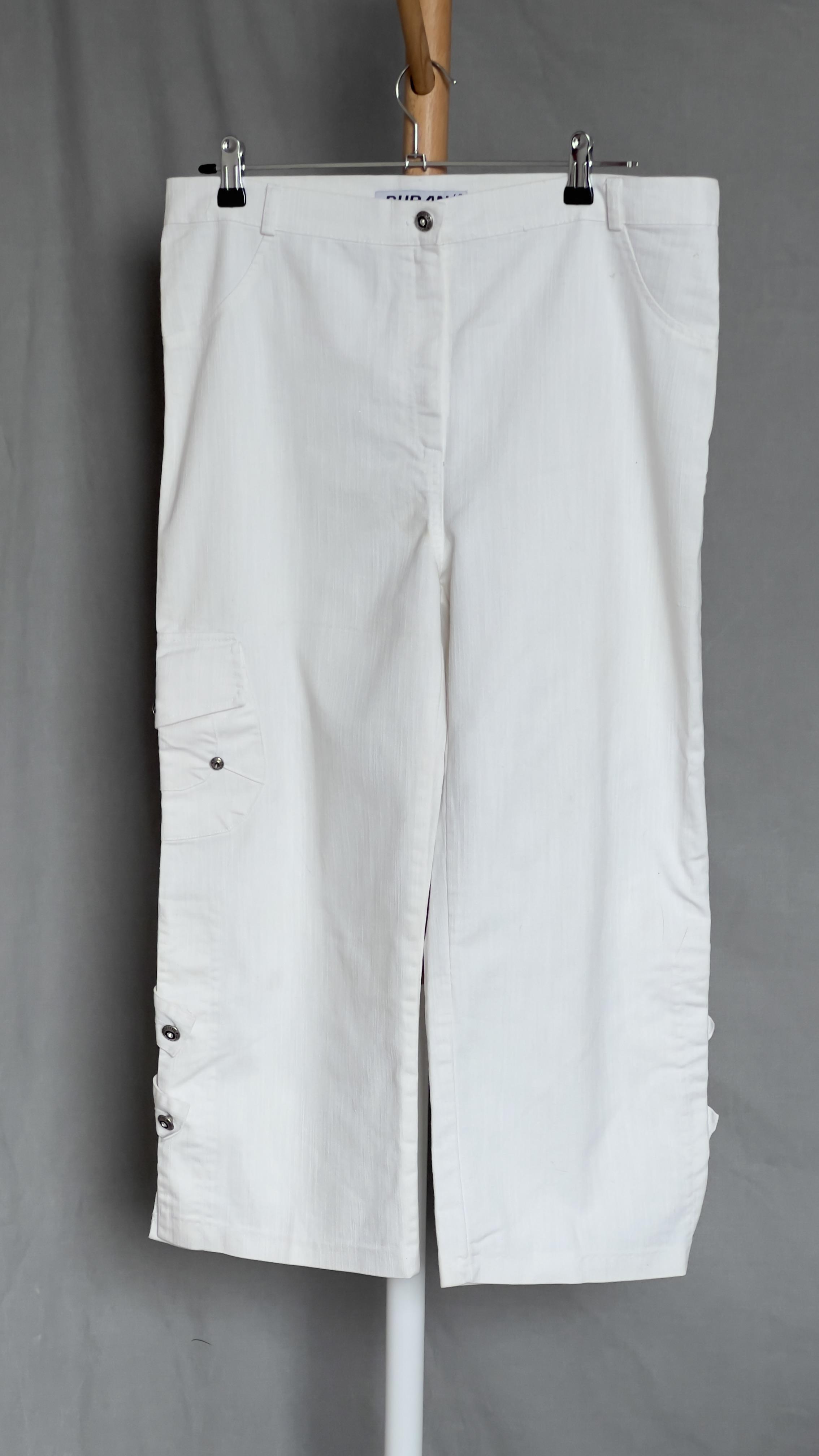 Капрі Duran textil з кишенями S Молочний (9652244)