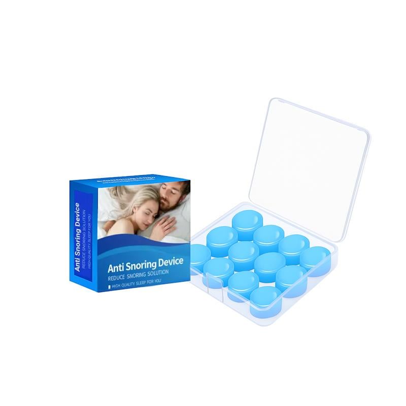 Беруши силиконовые многоразовые для сна/для плавания/от шума/храпа 12 шт. в кейсе Синий (2743174628) Беруши силиконовые многоразовые для сна/для плавания/от шума/храпа 12 шт. в кейсе Синий (2743174628)