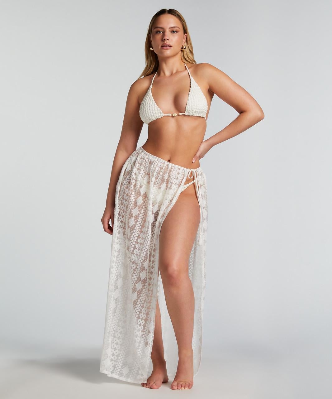 Парео Hunkemoller Lace Skirt Белый