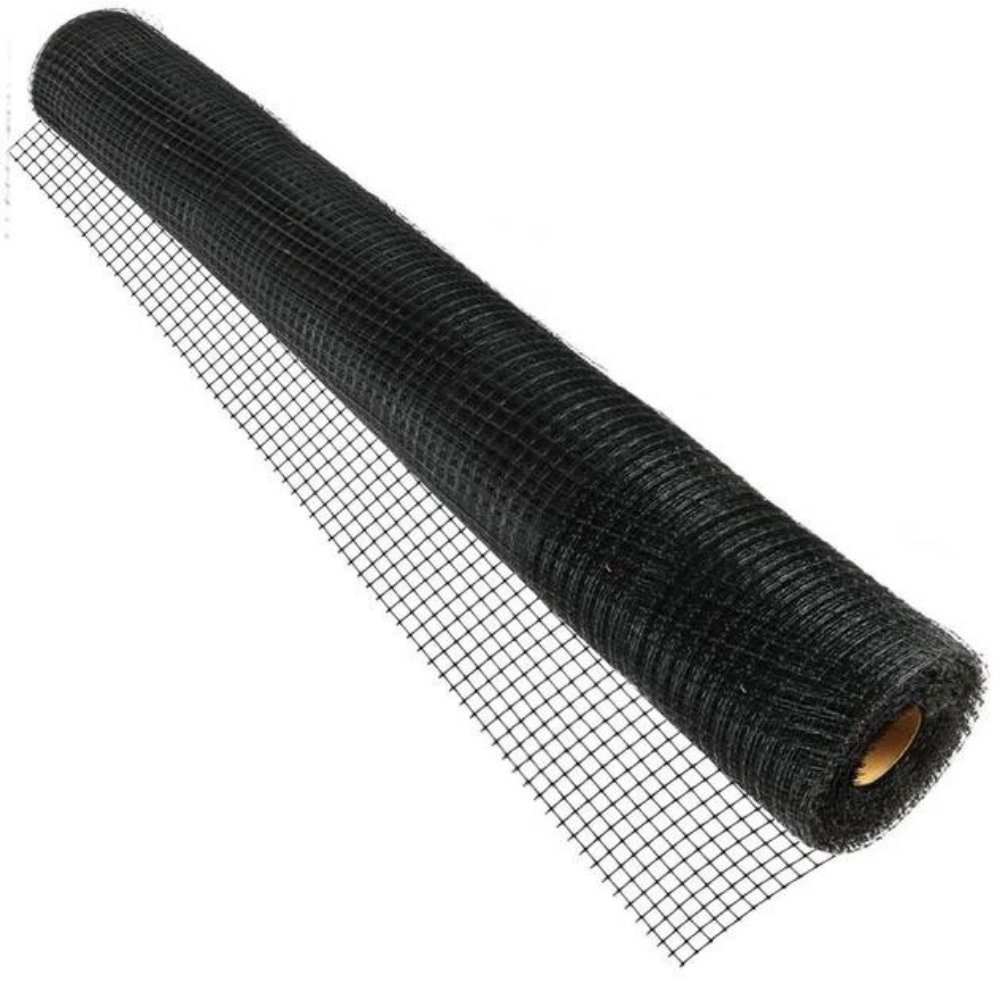 Сетка вольерная Bradas 1,8х200 м ячейка 14х16 мм Черный (br-AS-UN4018200)
