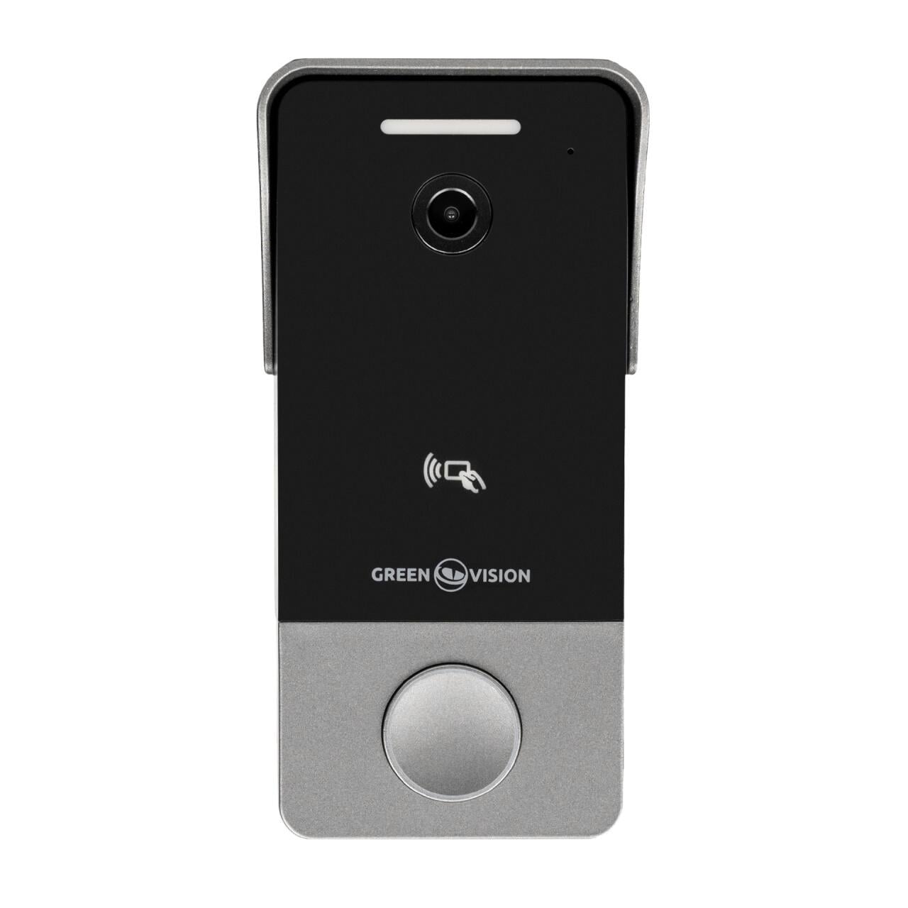 Панель вызова GreenVision AHD GV-010-M-PV10-150 Silver (LP-30287)